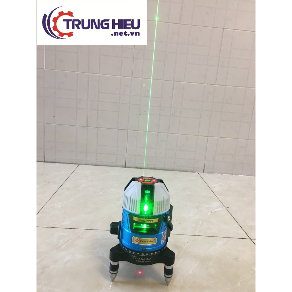 Máy cân mực, cân bằng laser 5 tia xanh YAMASU YMS-777E