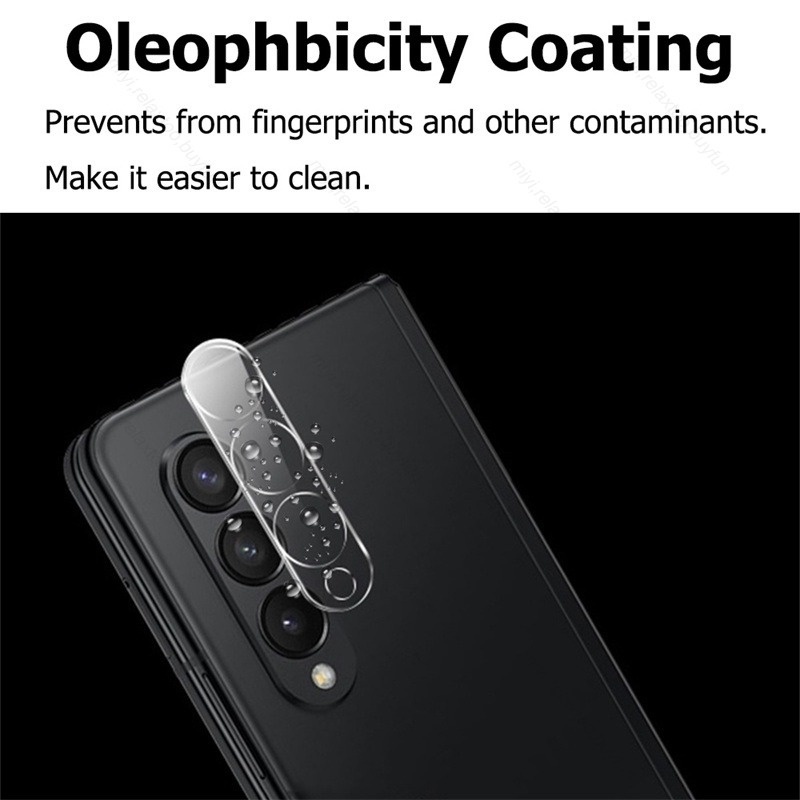 Kính Cường Lực Bảo Vệ Camera Cho Samsung Galaxy Z Fold4 Fold 4 5G Sumsung Sansung ZFold 3 Z Fold3