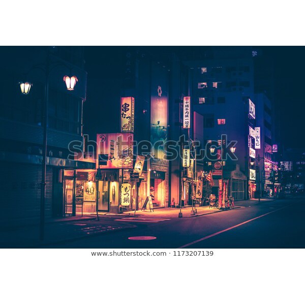 Tranh lụa 3d Đường Phố Nhật Bản ĐPNB-11