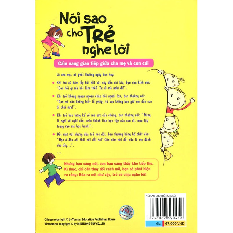 Sách - Nói Sao Cho Trẻ Nghe Lời