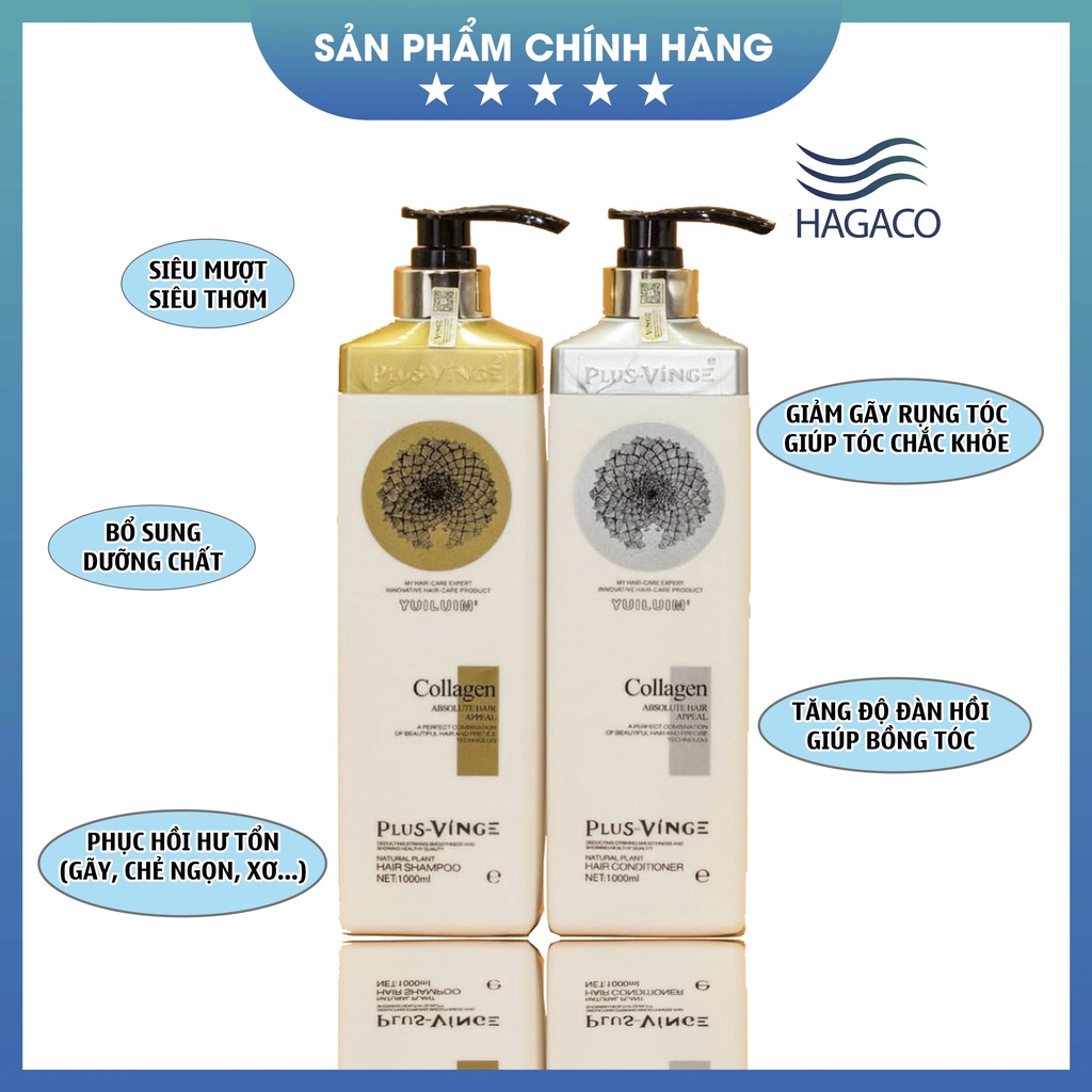 Cặp Gội Xả VINGER Giảm Rụng Tóc Siêu Mượt Lưu Hương Trên Tóc 72h CT52
