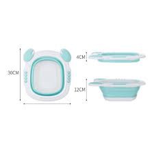 Chậu rửa mặt gấp gọn HONPER Cao cấp cho bé - Nhựa PP cao cấp, thiết kế gấp gọn tiện lợi
