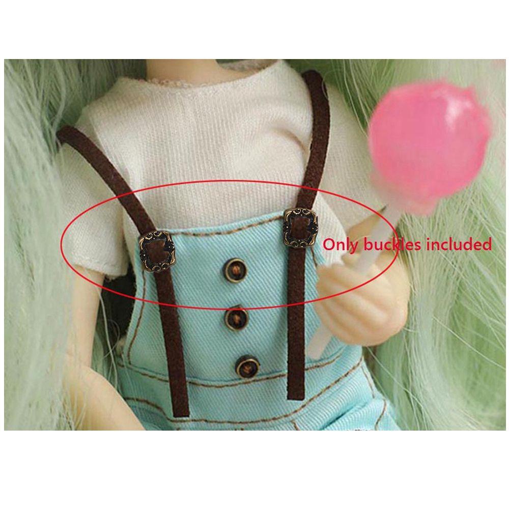 FUTURE Set 20 / 40 Khóa Nhựa 6 * 6MM Cho Búp Bê