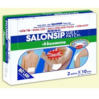 Gói 2 miếng dán lạnh Salonsip