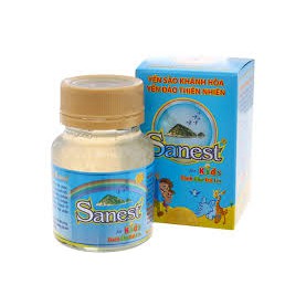 Nước Yến Sào Khánh Hòa Sanest for Kids Lọ 62ml (Dành cho trẻ em)