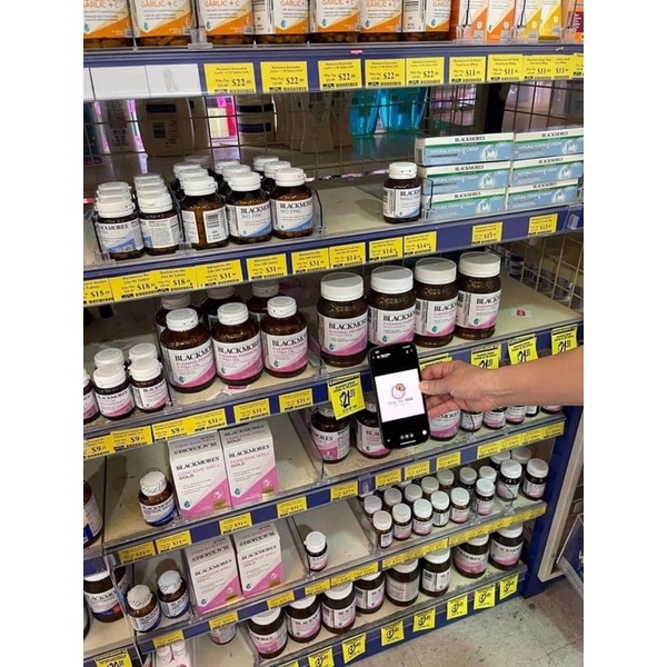 Viên tinh dầu anh thảo Blackmores Úc 190 viên 🌼🇦🇺