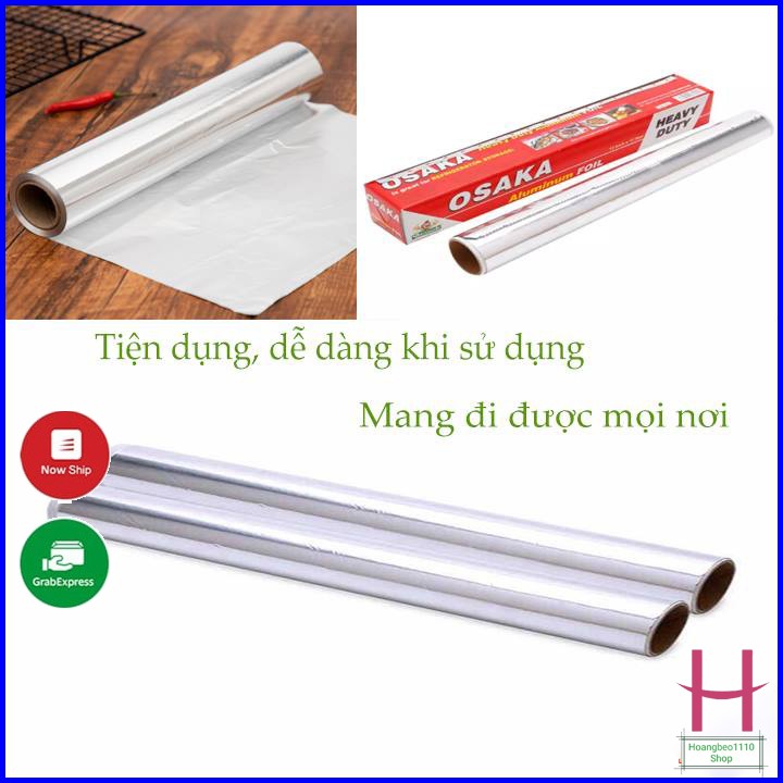 1 cuộn giấy nướng bạc KING FOIL Tahufa Tiện Dụng { H }