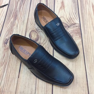 Giày lười trung niên da mềm may đế( Chất Store )