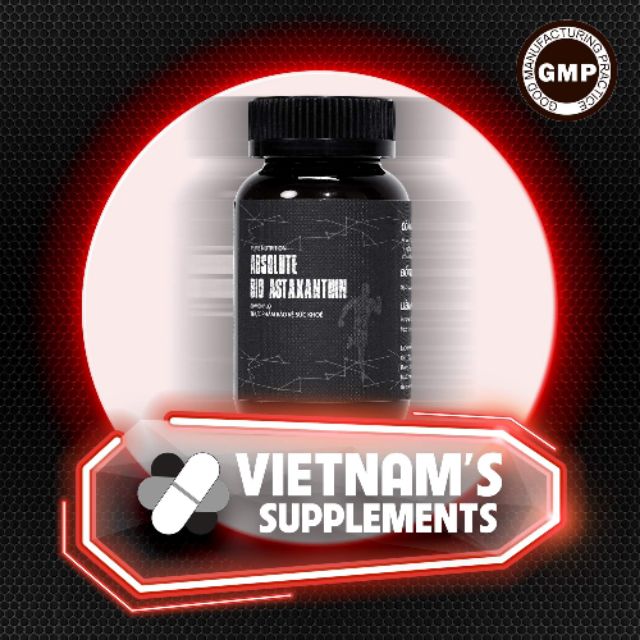 Thực phẩm bổ sung Vitamin E và Astaxanthin Vietnam's Supplements