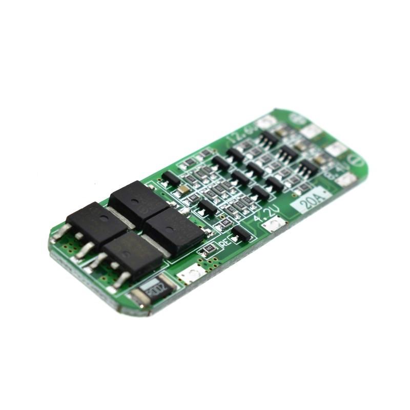 Bảng Mạch Bảo Vệ Pin Lithium 3S 20A PCB BMS 12.6V 11.1V 12V 12.6V