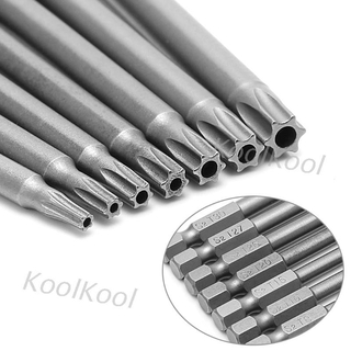 Bộ 7 đầu tua vít từ tính torx 75mm T8-T30 5/8 cm chất lượng cao