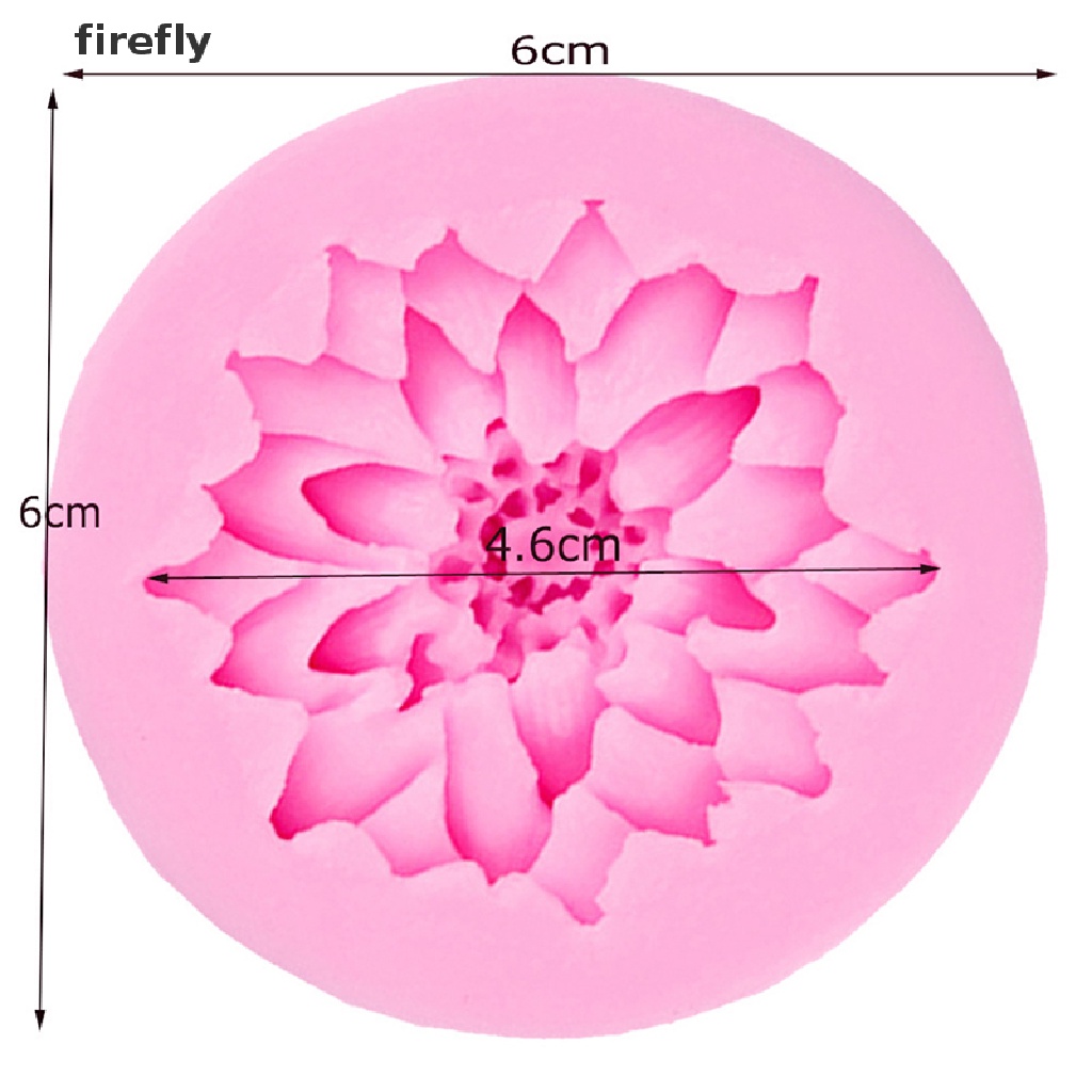 Khuôn silicone Tạo Hình Hoa Sen Trang Trí Bánh