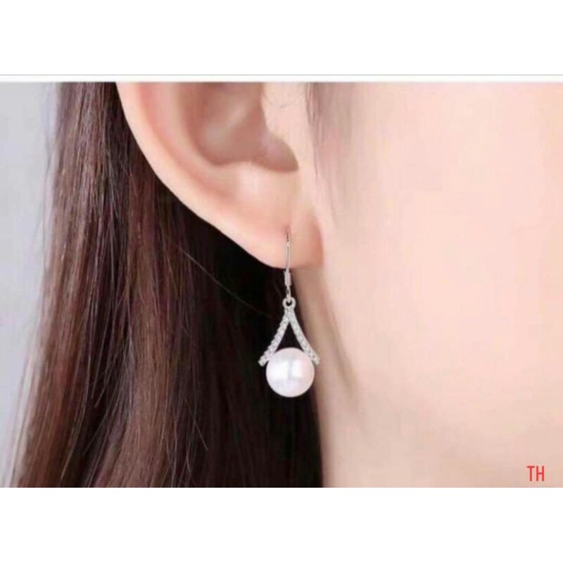 BÔNG TAI BẠC TREO TRAI