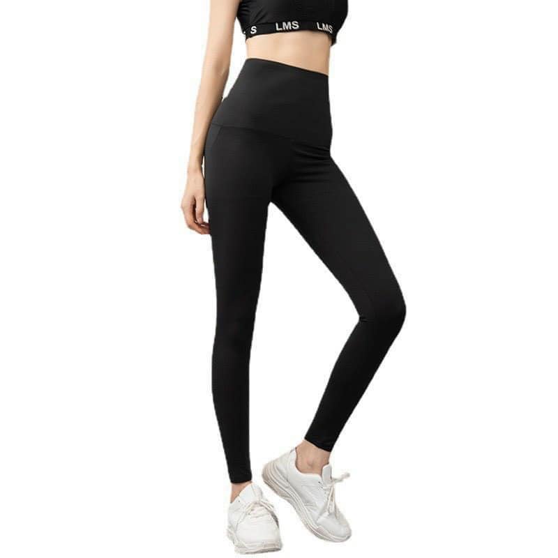 Quần legging UNIU SUNSHINE cạp cao dài nâng mông gen bụng xiết eo vải dày Umi ôm body