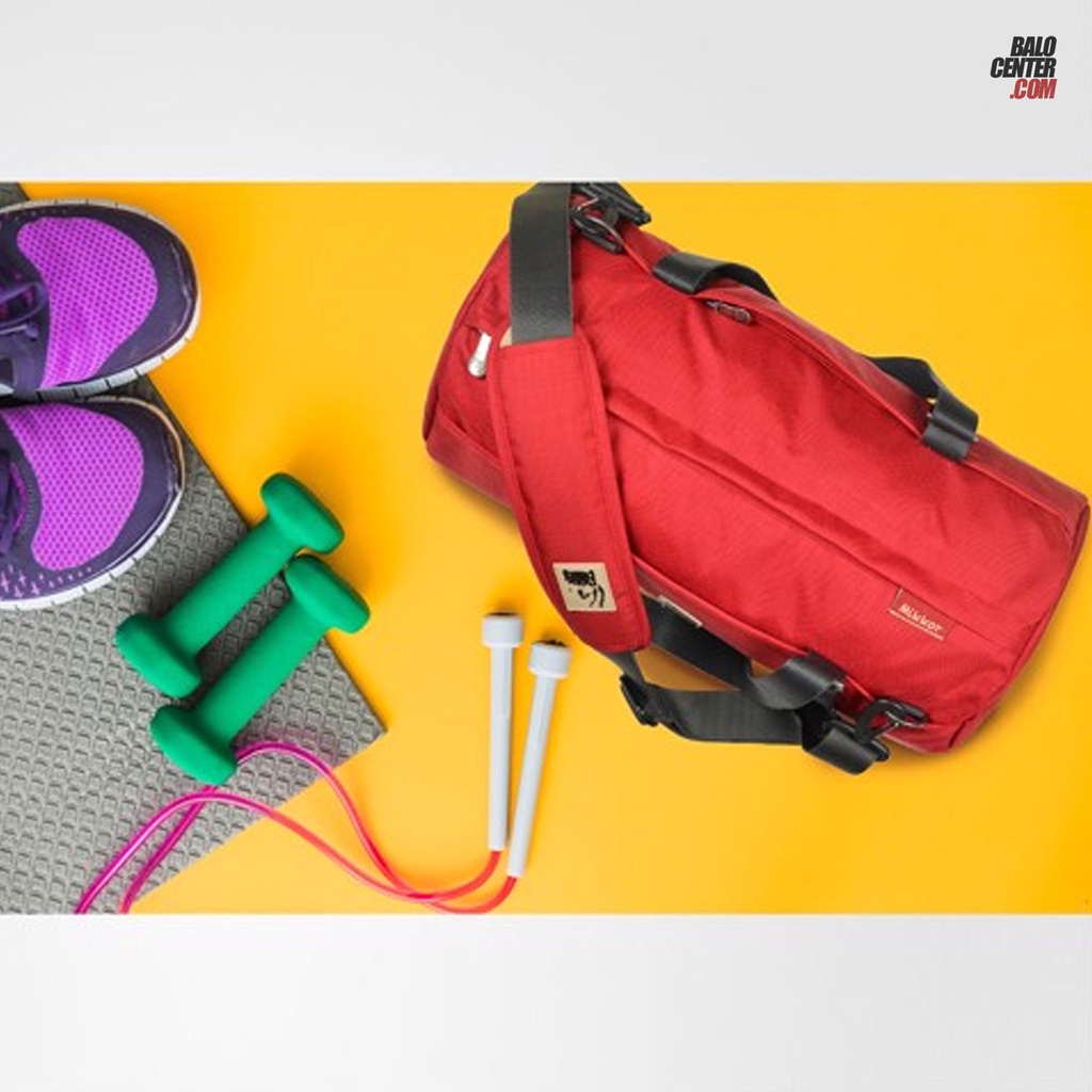 Túi trống thể thao, túi trống Mikkor Sporty Gymer phù hợp cho nam&amp;nữ mang đi thể thao hằng ngày BALOCENTER