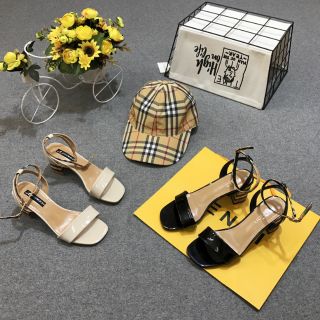 Xăng đan gót trụ 7cm