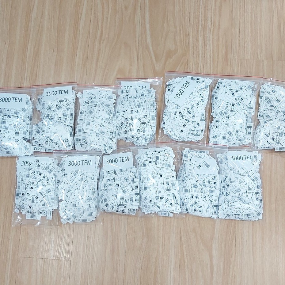 10.000 TEM NHÃN VẢI RUBAN - Làm Theo Yêu Cầu