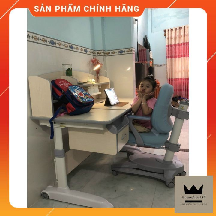 ⚡Hàng chính hãng⚡ Bộ bàn ghế học sinh chống gù chống cận DOUSSI, thiết kế thông minh, sang trọng - mới 100%