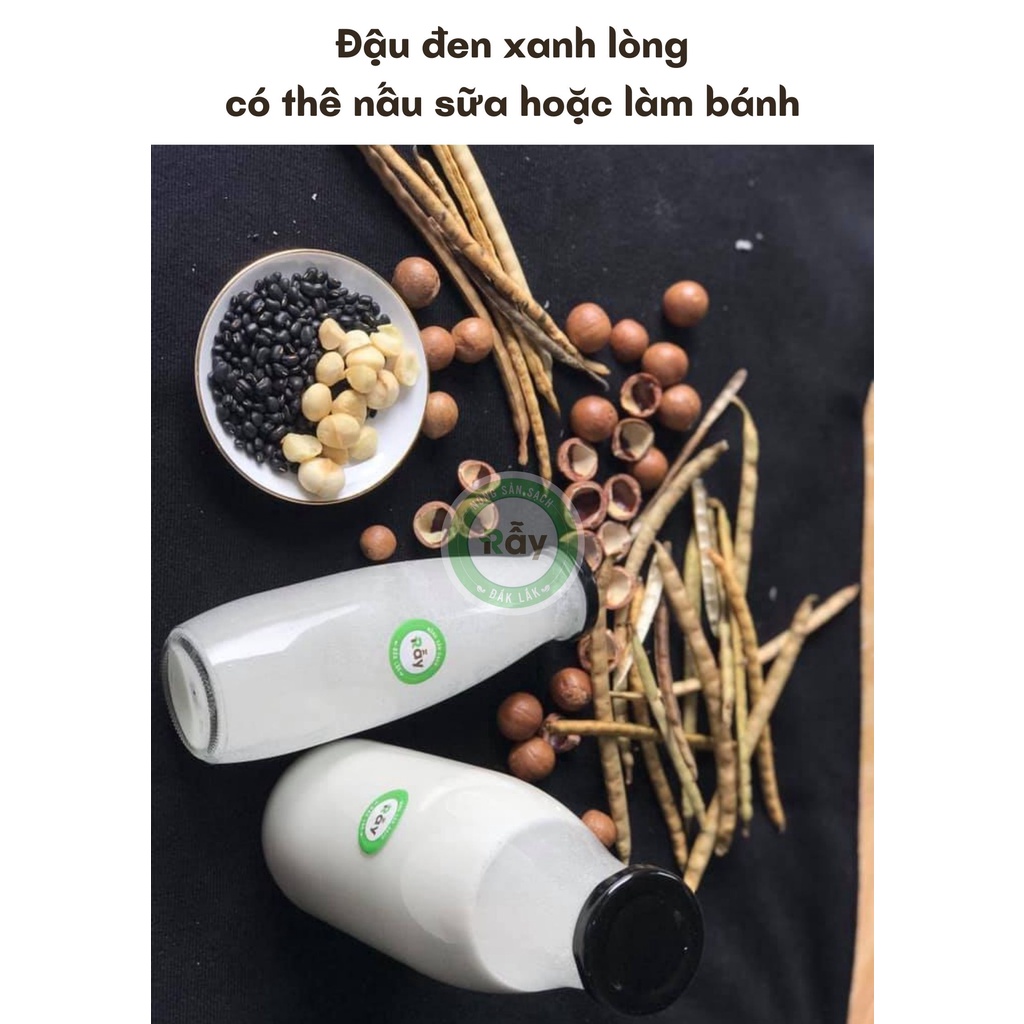 [1 KG] Đậu Nành Đaklak (Đỗ tương) - Hạt nhỏ không biến đổi gen dân trồng dùng nấu sữa/ngũ cốc