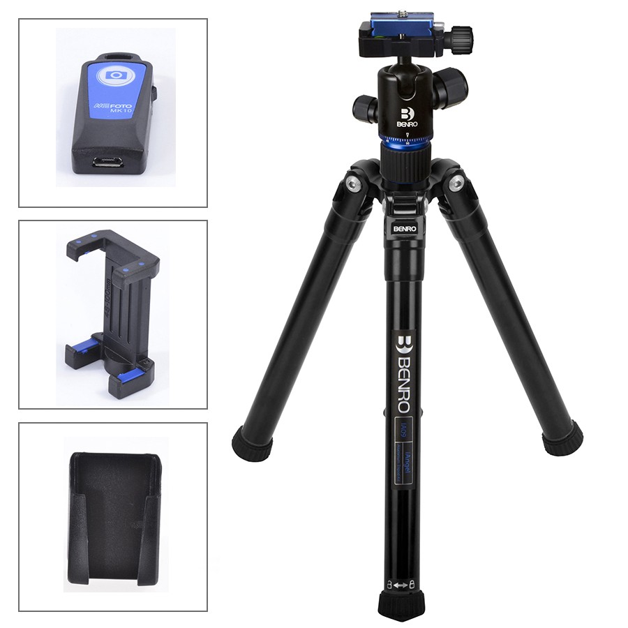 BENRO IS05 - Chân Đế Tripod Cao Cấp Cho Máy Ảnh Và Máy Quay