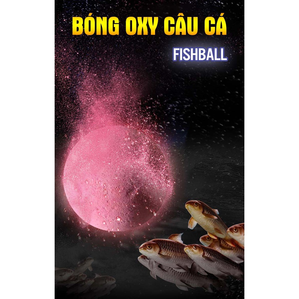 Mồi câu cá, mồi dụ oxy 💚 bong bóng làm ổ câu cá 💚 đồ câu thông minh - NTC