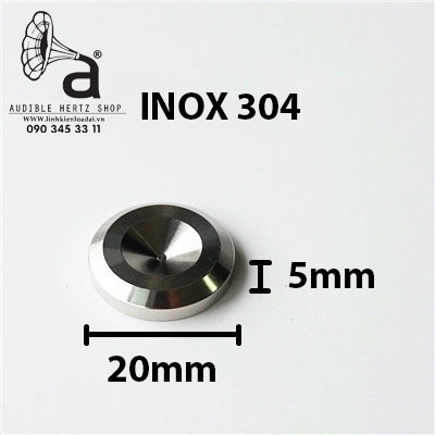 Chân đinh chén hứng bằng Inox 304