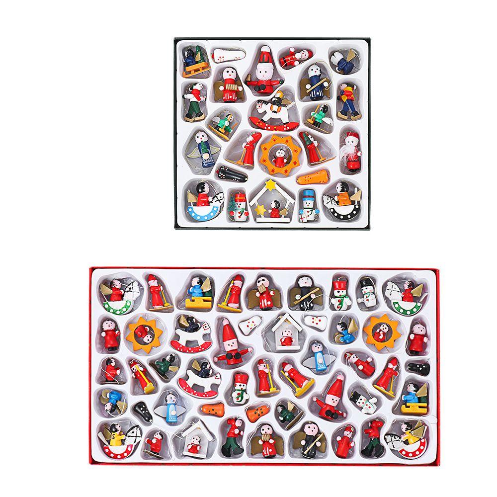 Phụ Kiện Trang Trí Cây Thông Giáng Sinh Hình Ông Già Noel Dễ Thương