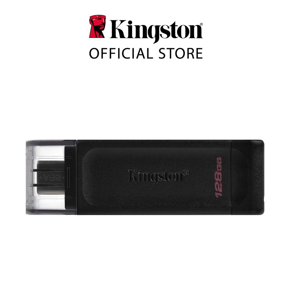 USB-C 3.2 Kingston DataTraveler 70 128Gb type C tương thích sử dụng cho máy tính xách tay, máy tính bảng và điện thoại