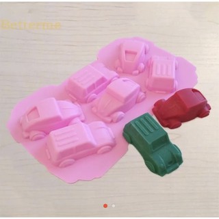 Khuôn silicon 6 ô tô nhỏ