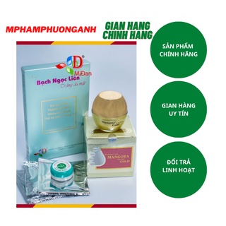 Kem dưỡng trắng da Bạch Ngọc Liên Mangota Gold