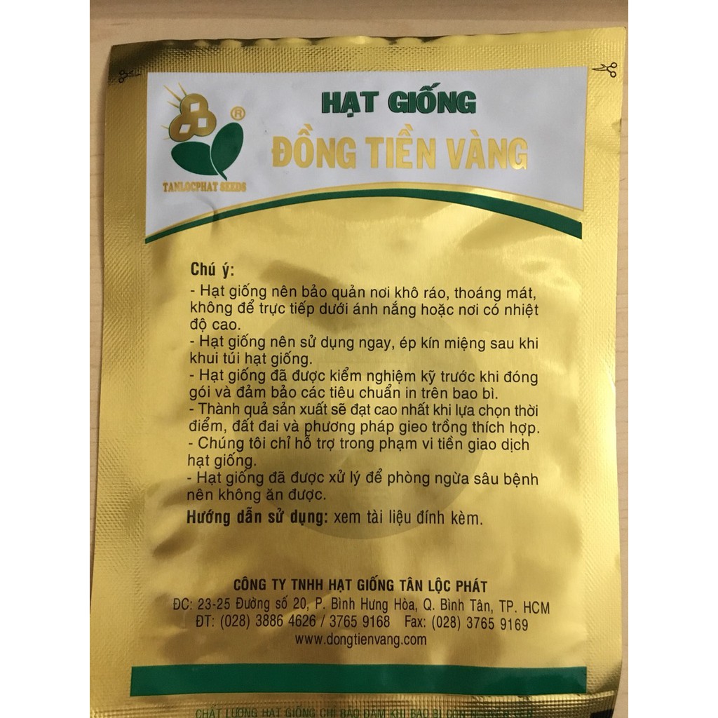 Hạt giống mướp hương lai F1 - Thanh Dịu - Đồng Tiền Vàng (2gam)