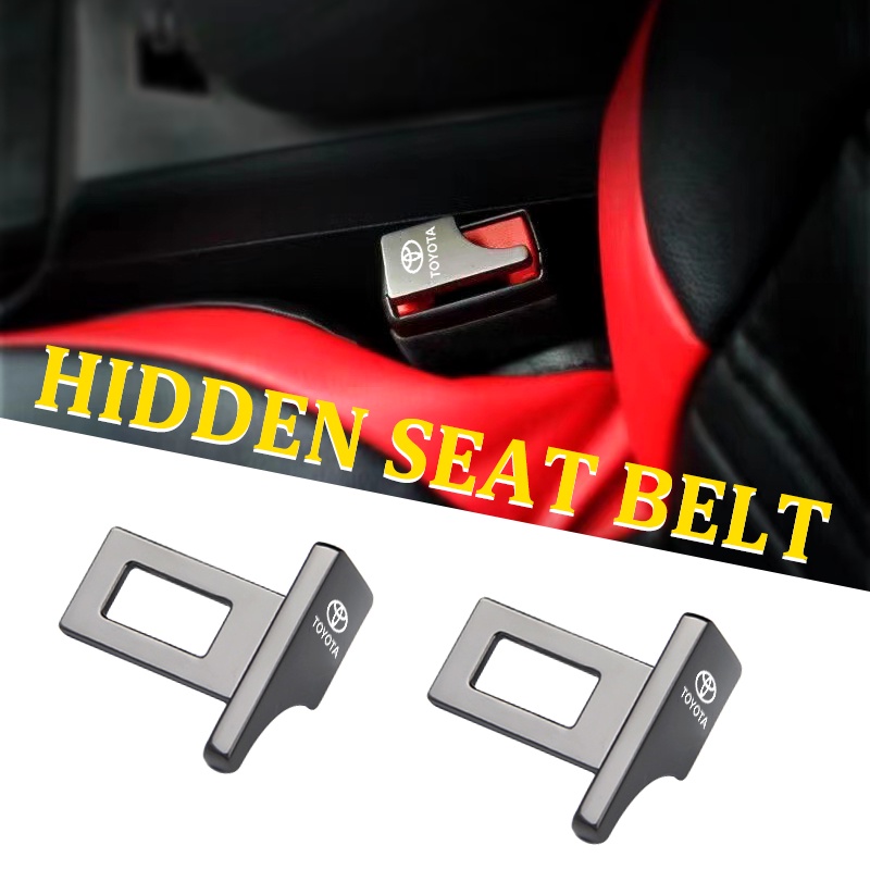 Phù Hợp Khóa Cài Dây An Toàn Vô Hình Đa Năng Cho Xe Hơi Toyota Vios Yaris Altis Camry Avanza