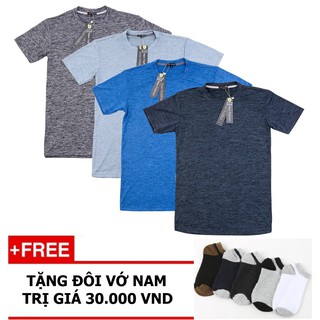 Áo Thun Nam Thể Thao HTK + Tặng Tất Nam