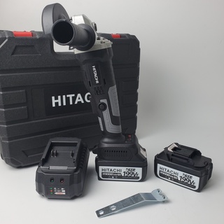 Máy mài pin hitachi 199v - không chổi than - máy cắt cầm tay - 2 pin