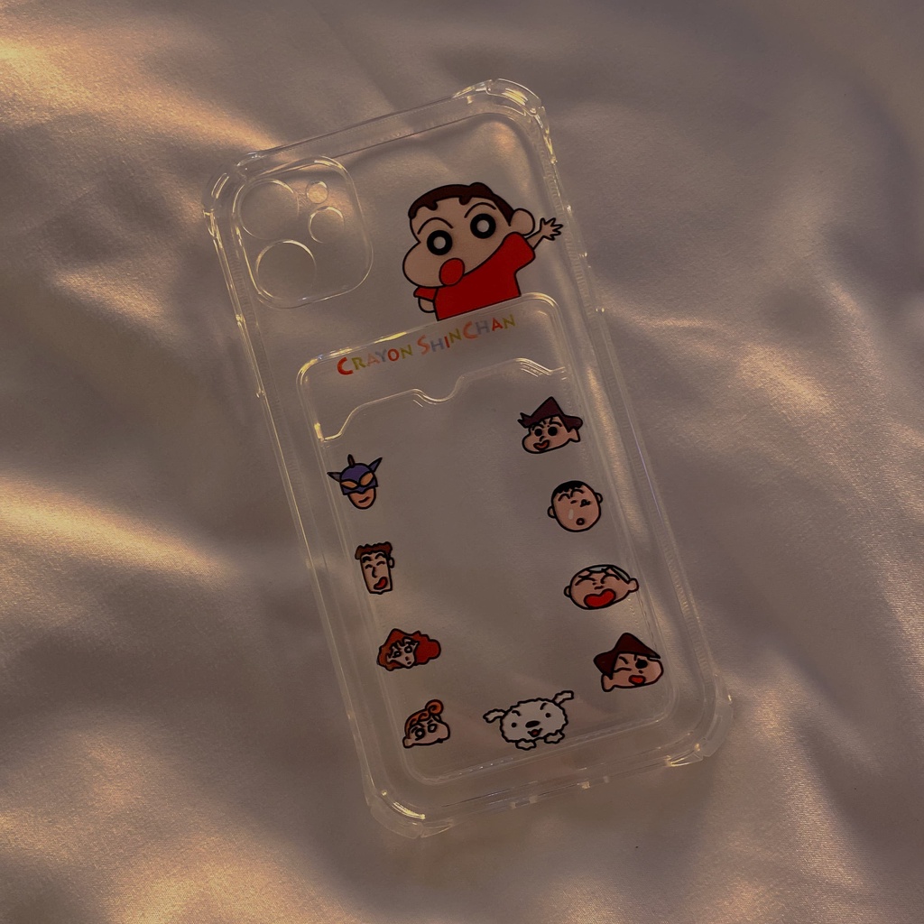 Ốp Điện Thoại Họa Tiết Hoạt Hình Cậu Bé Bút Chì / Cậu Bé Bút Chì Cho iPhone 14 / 13 / 12 / 11 / X / 8 / 7P