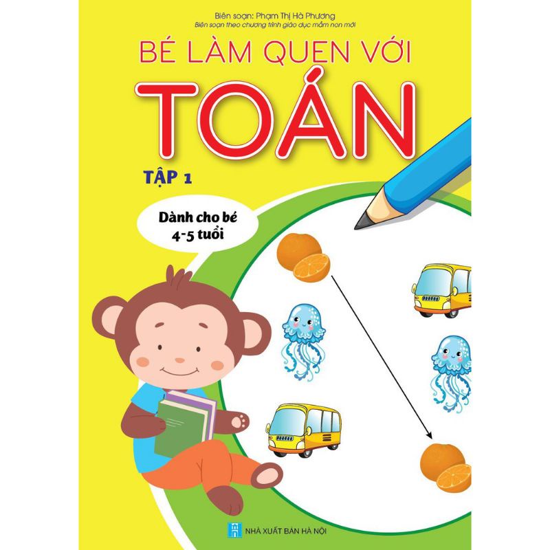 Sách - Bộ tô màu - Bé học IQ 4-5 tuổi  NSTO