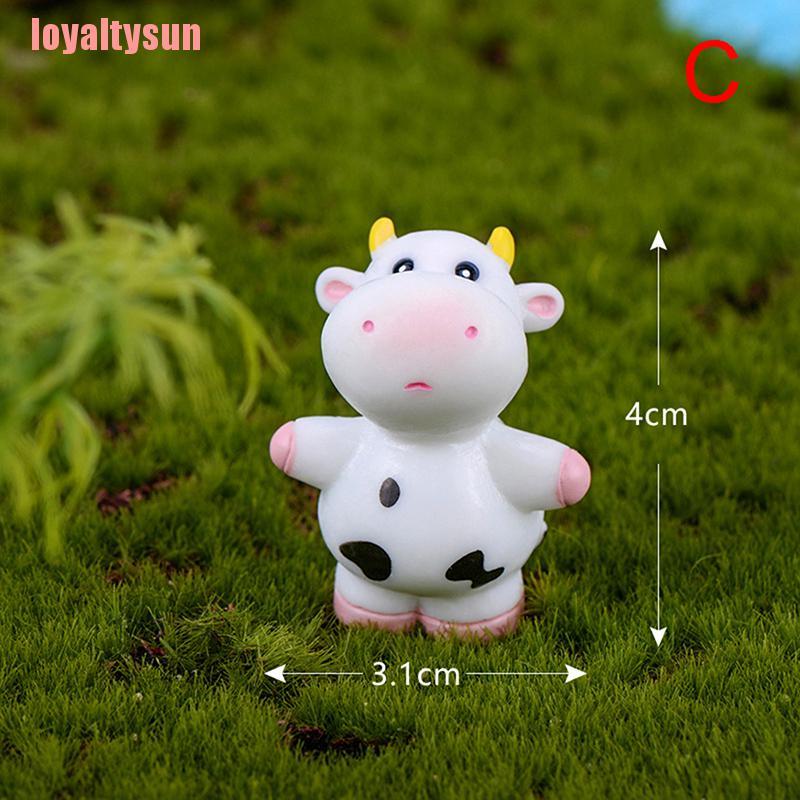 Mô Hình Bình Sữa Bò Mini Trang Trí Nhà Cửa