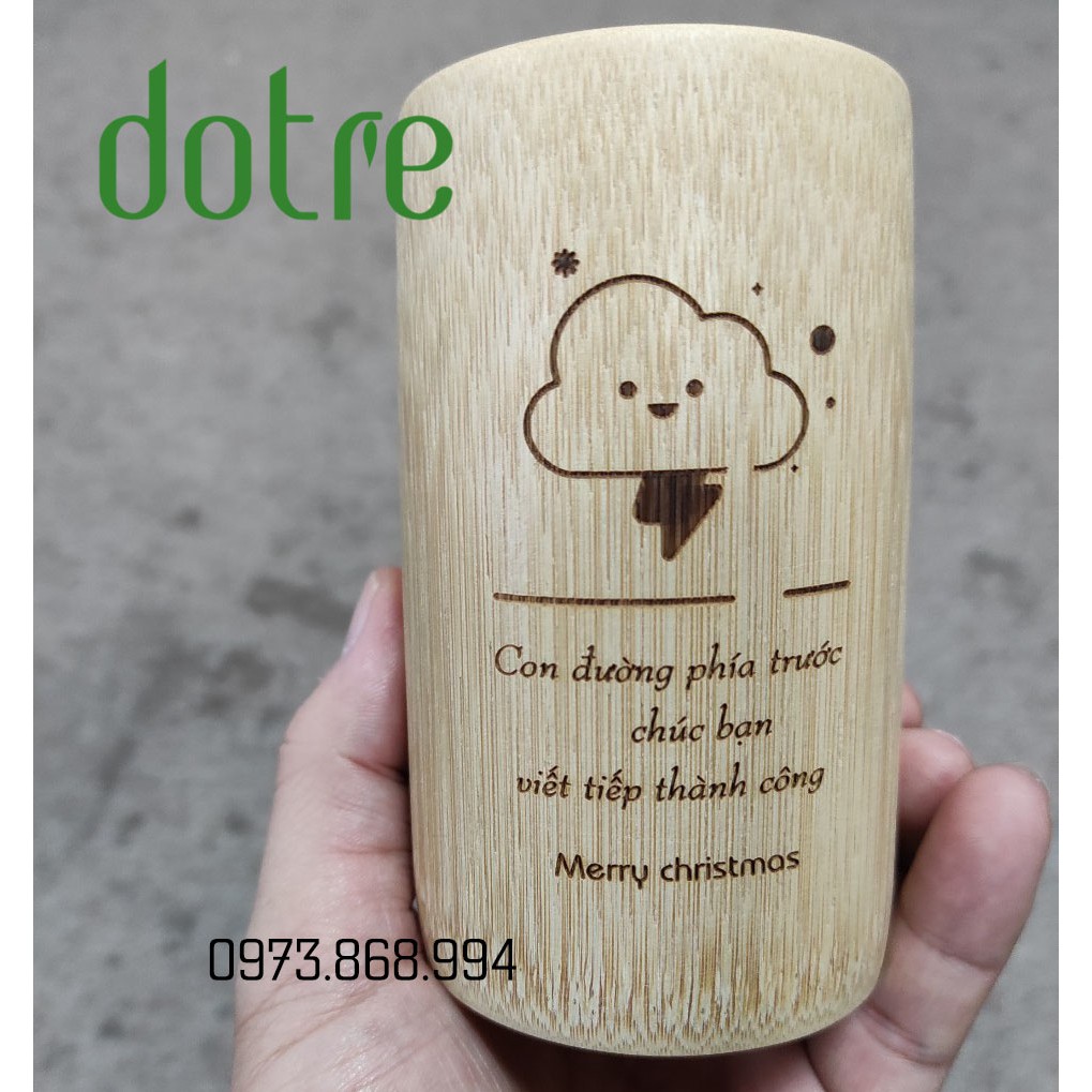 Cốc Tre Khắc Tên Cá Nhân Theo Yêu Cầu