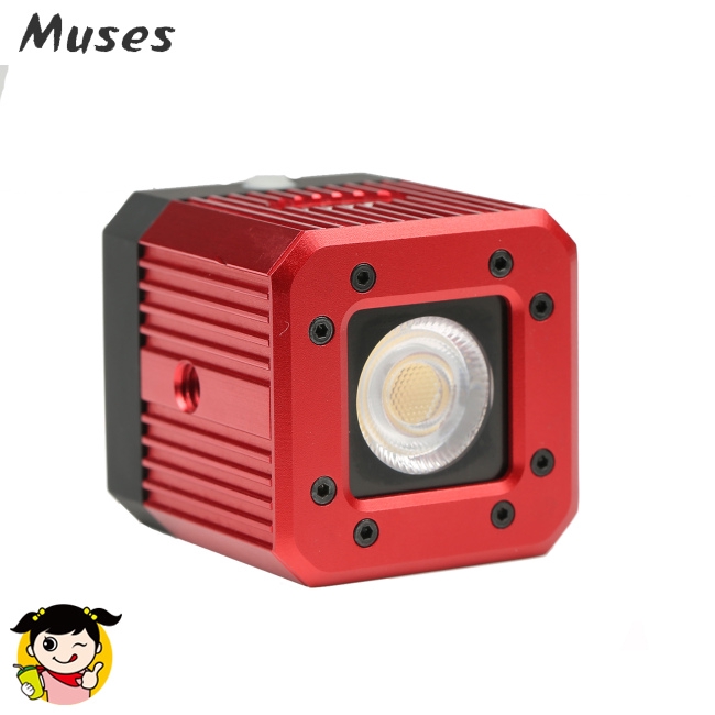 Cube LED Video Light with 1/4 ''20 Screw Hole Diving Camping Light Waterproof 20m for DSLR, Digital