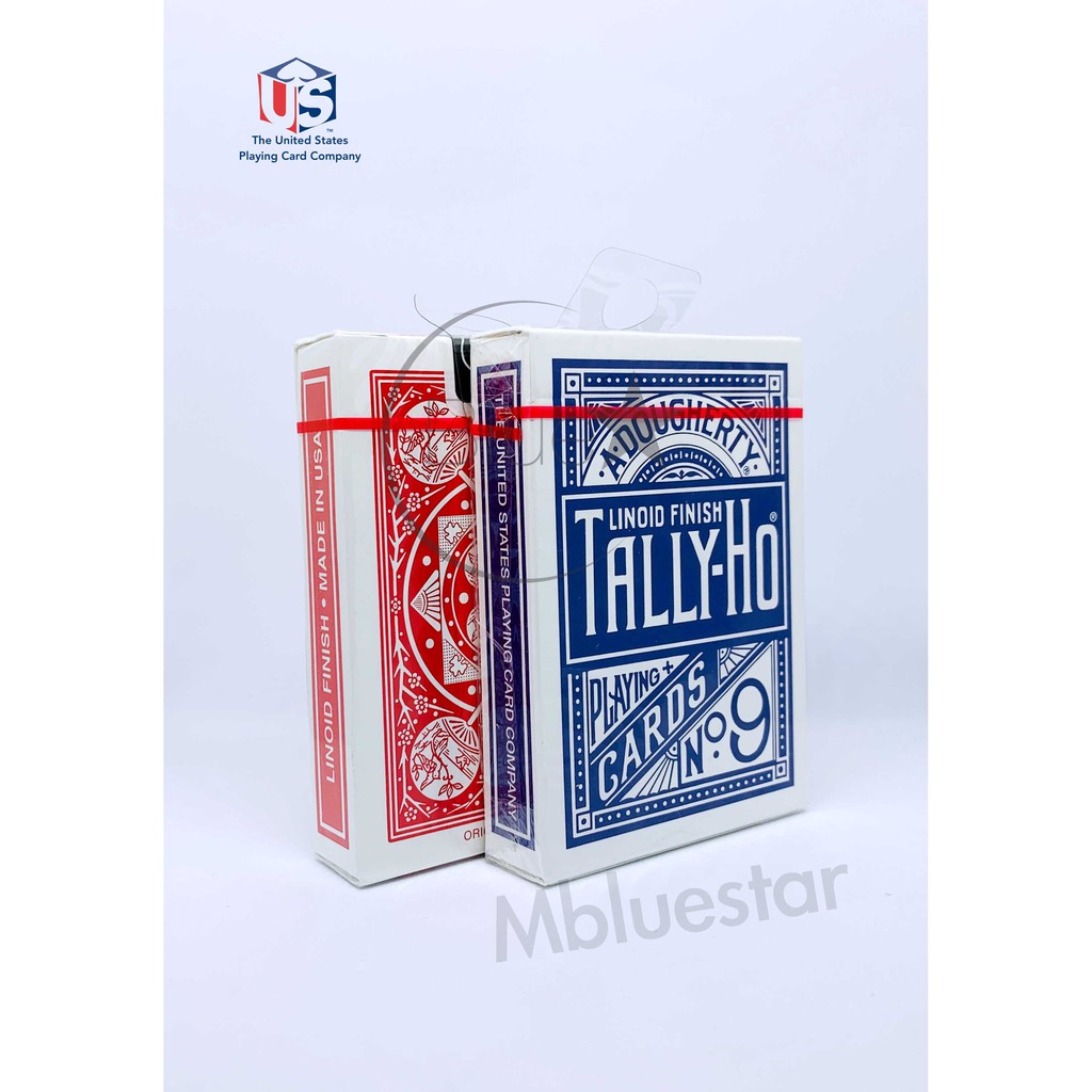 Bài Ảo Thuật Tally-Ho No.9 USPCC 88*66MM