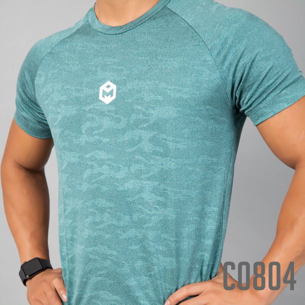 Áo thể thao nam cộc tay Gymmax cao cấp Camo chất đẹp - Gymmax c0804