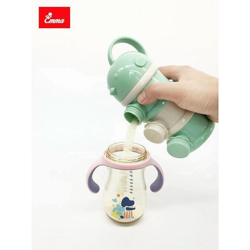 Bình chia sữa Emma KIDS chia sữa 3 tầng, bình chia đồ ăn cao cấp, tiện lợi cho mẹ và bé