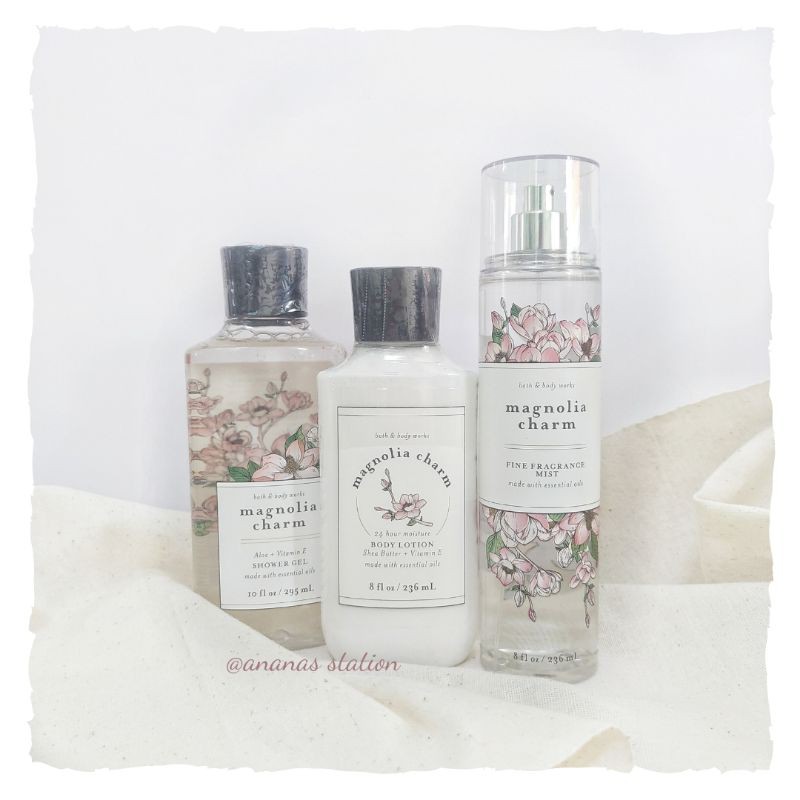 Xịt thơm Bath and Body Works 236ml - MAGNOLIA CHARM - Bodymist