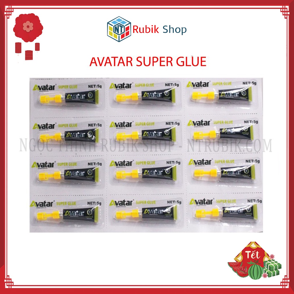 [Phụ kiện Rubik Bik] Keo Mod Nam Châm Cho Rubik - Avatar Super Glue 5g