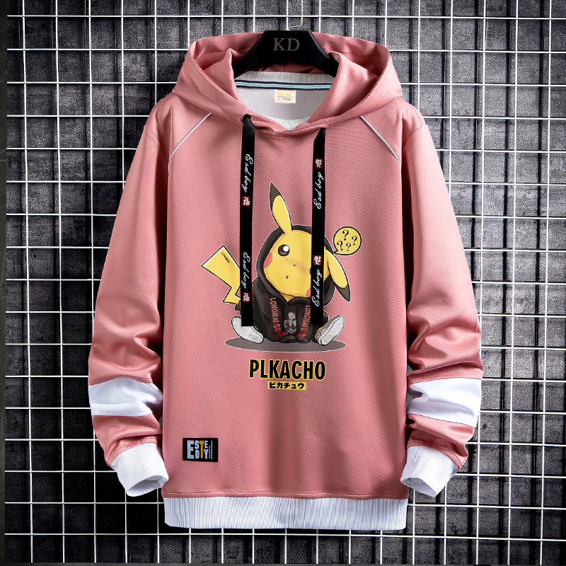 Áo Hoodie in hình Pikachu thời trang cho nam | BigBuy360 - bigbuy360.vn