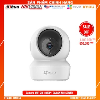 Camera Wifi Ezviz 2M 1080P : CS-C6N-A0-1C2WFR -Quay 360 - Đàm Thoại 2 Chiều -Bảo Hành Chính Hãng 2 năm