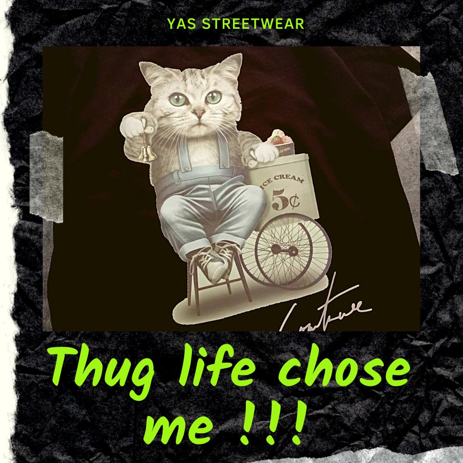 Áo thun tay lỡ form rộng YAS STREETWEAR phông unisex nam nữ, chất thun cotton100% phong cách streetstyle HÌNH IN KO TRÓC