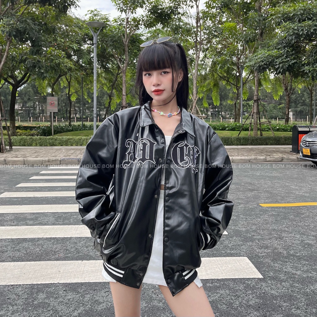 Áo Khoác Bomber Varsity Jacket ADCE Nam Nữ Ulzzang Unisex Bom House