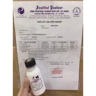 combo ủ trắng sữa non100ml và trà xanh