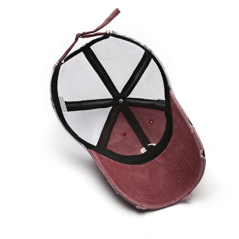 Nón Lưỡi Trai LINJW Phối Lưới Thời Trang 2020 Cho Cả Nam Và Nữ